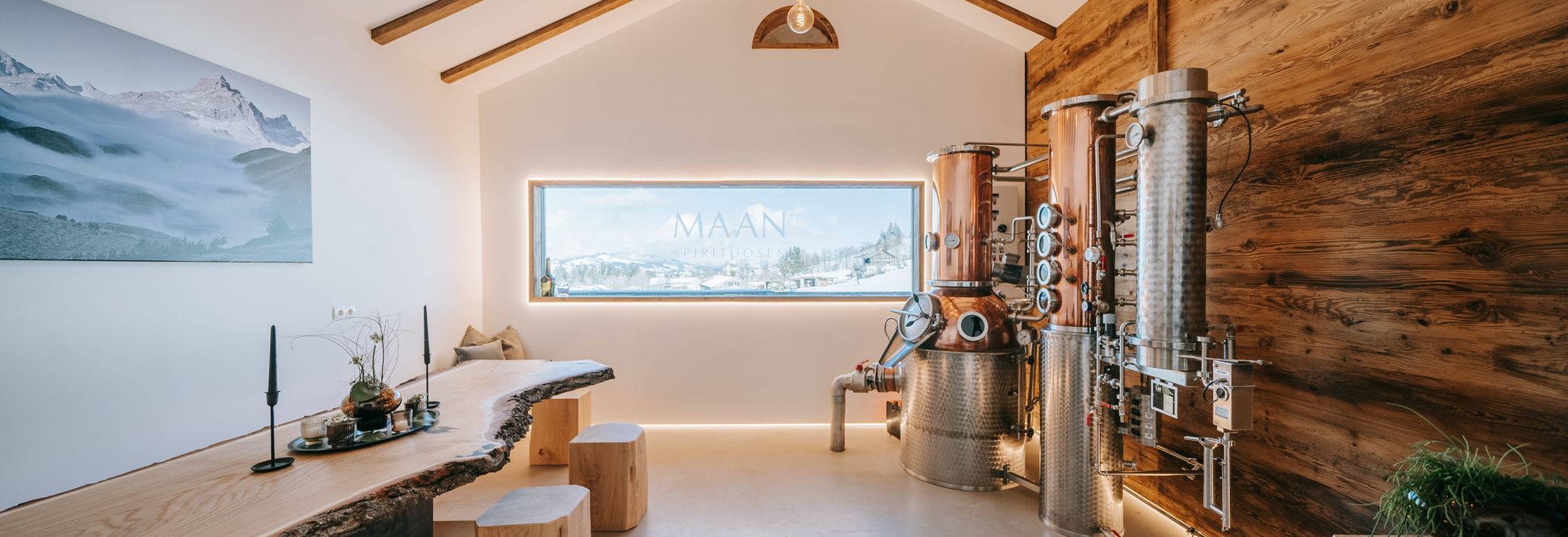 Brennerei MAAN Spirituosen, Rahmenprogramm Verkostung Brennerei MAAN Spirituosen, Rahmenprogramm Verkostung