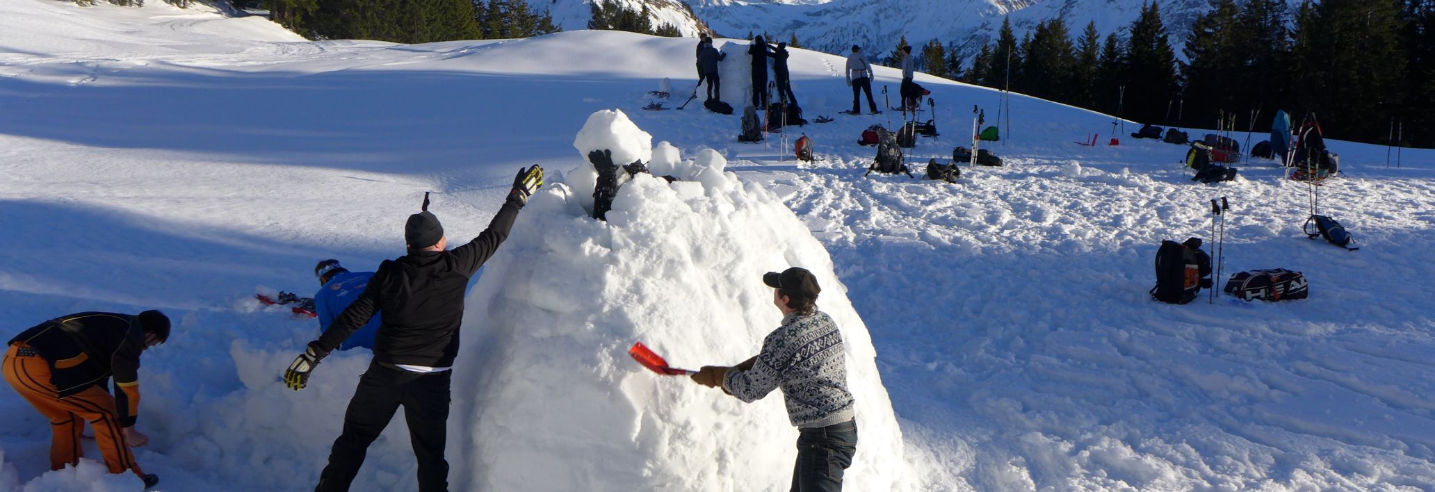Incentive Iglu bauen