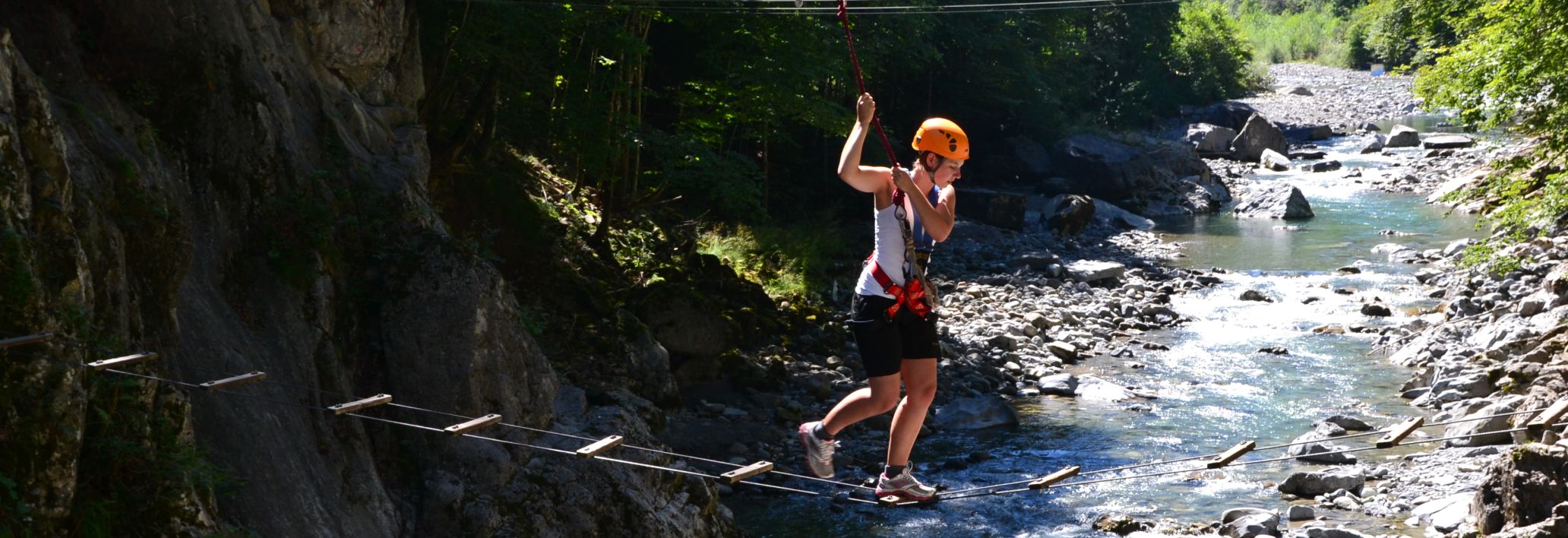 Teambuilding im Hochseilgarten Teambuilding im Hochseilgarten
