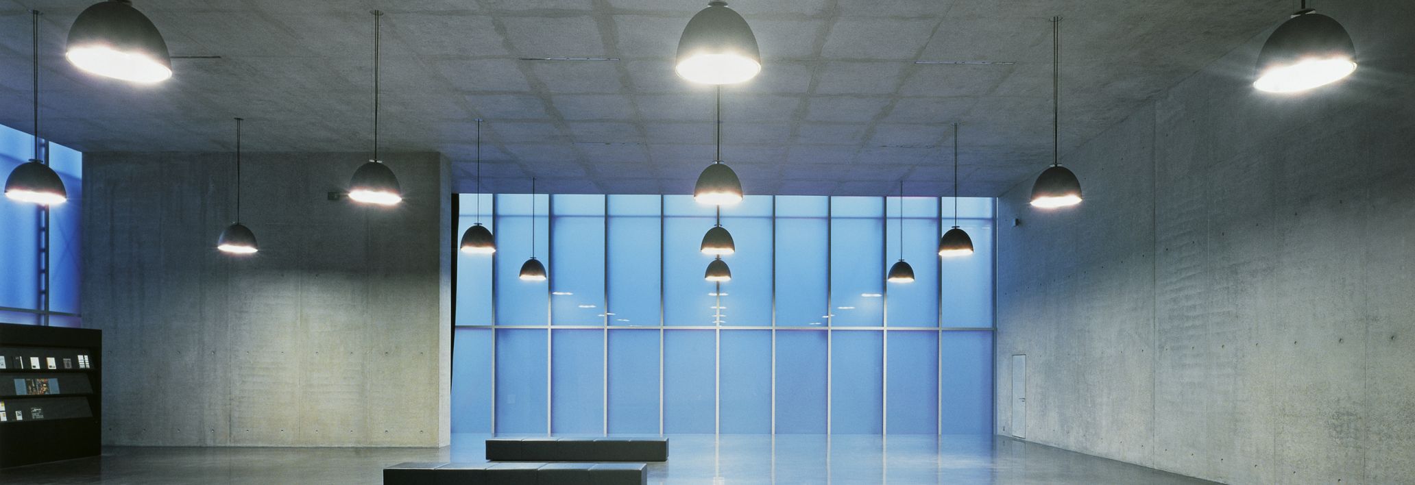 Beleuchtung Ausstellungsraum Kunsthaus, Bregenz