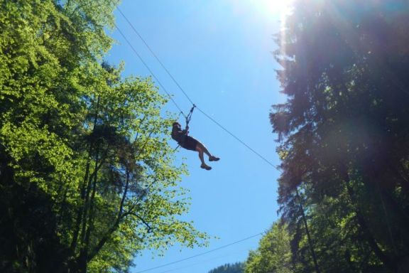 Rahmenprogramm Hochseilgarten
