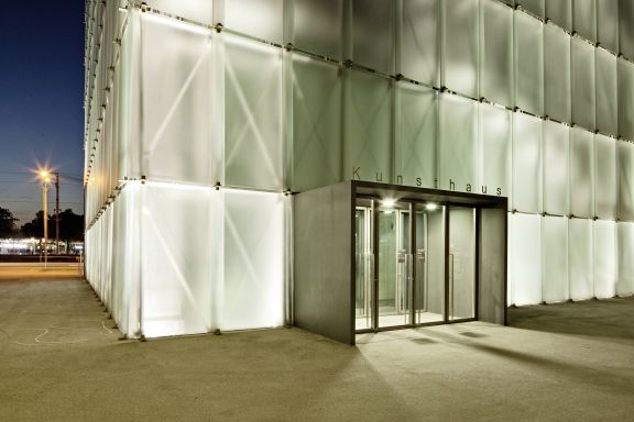 Fassade Kunsthaus, Bregenz