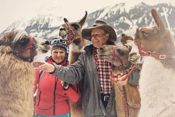 Lamatrekking im Silbertal