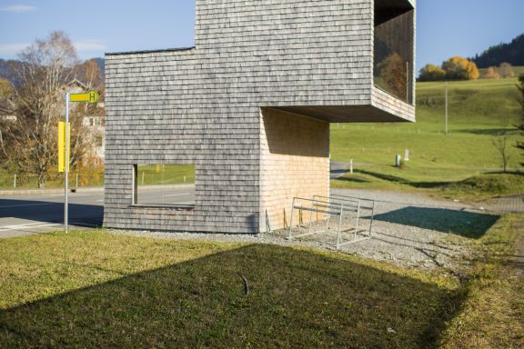 Architektur Bus-Stop Krumbach