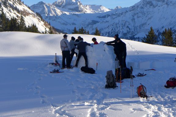 Incentive Iglu bauen Incentive Iglu bauen