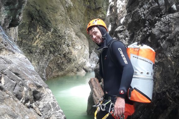 Canyoning, Teambuilding für Firmenevents