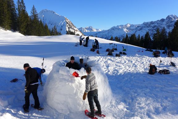 Incentive Iglu bauen