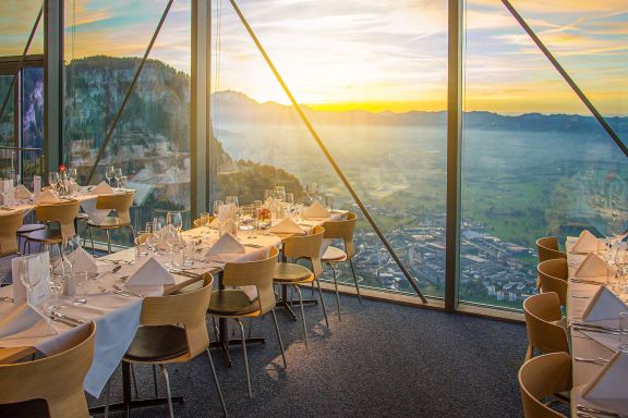 Panorama, Das Restaurant am Karren, Bergstation Karren Panorama, Das Restaurant am Karren, Bergstation Karren