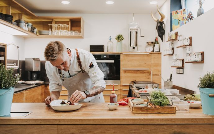 Küchenchef in der Kochmeisterei Küchenchef in der Kochmeisterei