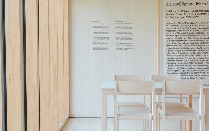 Eingansbereich Museum Bezau