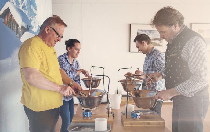 Incentive Sennkurs im Käsehaus Montafon, Schruns Incentive Sennkurs im Käsehaus Montafon, Schruns