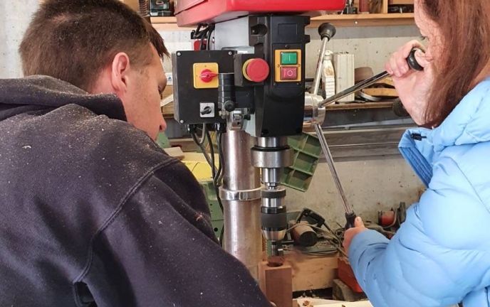 Teamevent Pfeffermühlen Workshop in Bizau Teamevent Pfeffermühlen Workshop in Bizau