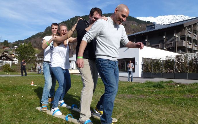 Teambuilding beim Riesenski, Teamolympiade Teambuilding beim Riesenski, Teamolympiade