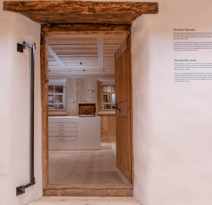Ausstellung im Barockbaumeister Museum im Bregenzerwald Ausstellung im Barockbaumeister Museum im Bregenzerwald